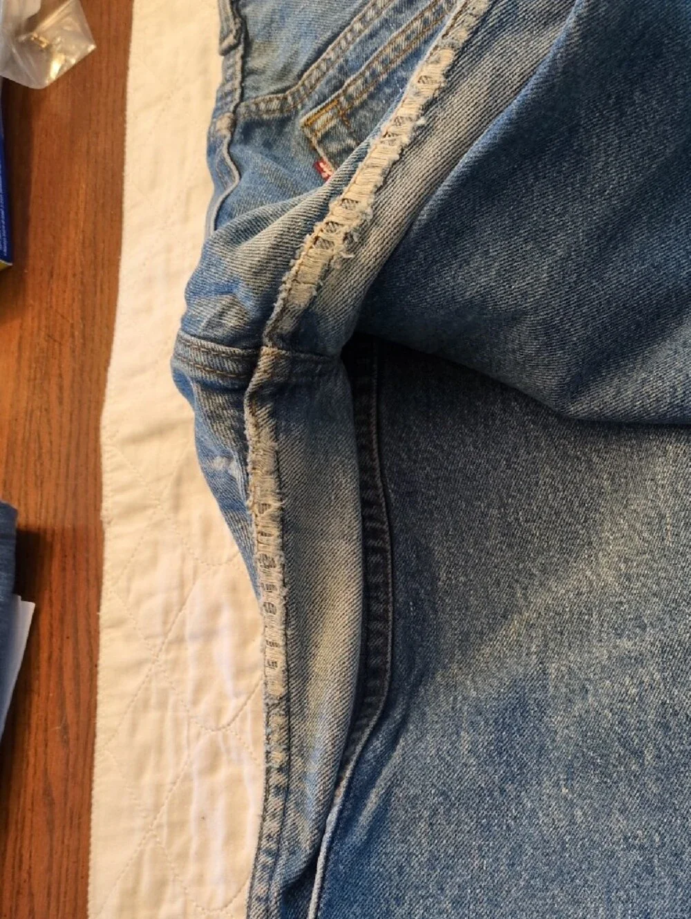 Classic Men’s 501 Light Blue Denim Jeans